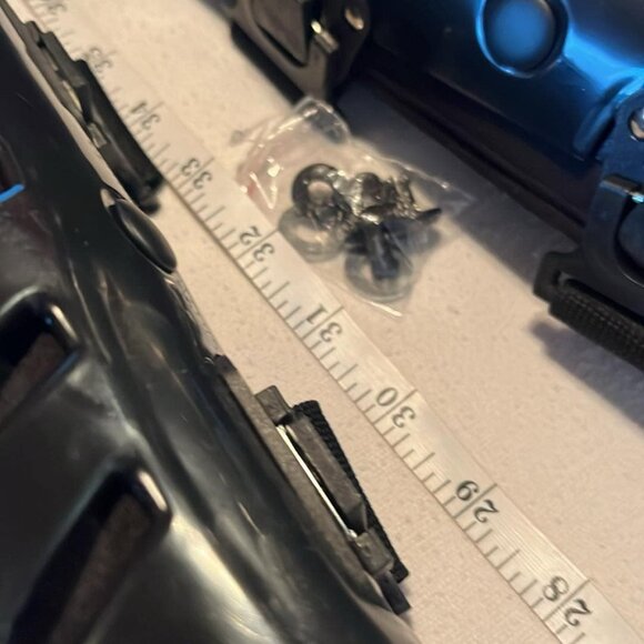 Ridbiker Knee Guards Biker BMX Skater Protective Gear Carrybag - Picture 8 of 9